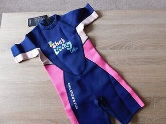 dětský neoprenový oblek Dive&Sail vel.122/134-nový