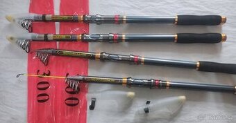 TELESKOPY BERGAMA - NEW VOLUME CARBON FIBER - 3,0m
