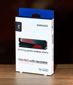 Samsung - 990 PRO s chladičem - 4TB - Záruka 1/2027