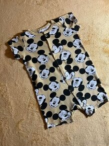 Letný overal/pyžamo H&M Mickey Mouse veľ.80