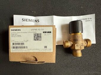 Trojcestný směšovací ventil Siemens VXP 45.10-1,6 (VXP45.10-
