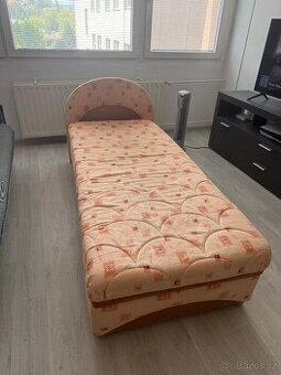 Starší postel 90x200 cm za odvoz