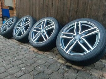 ALU kola R19 5x112, 245/40 letní pneu