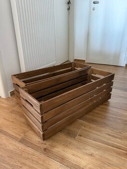 Dřevěný truhlík IKEA STJÄRNANIS 2KS