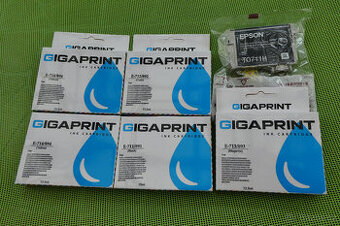 atramentové náplně EPSON T07xx 6 ks