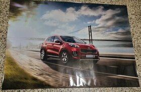 Plakát + pogumované plátno Kia SPORTAGE 4