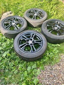 Aluu kola 5x112 r17 + pneu celoroční 225/55/17 XL