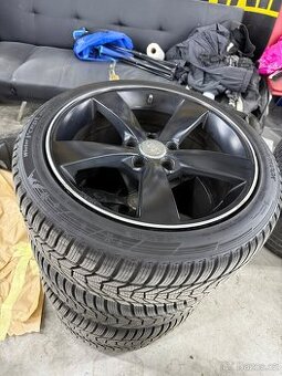 Alu R18 5x112 66.6 Audi 225/45/18 Pneu Hankook