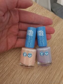1x nový lak na nehty Rimmel Kind & Free