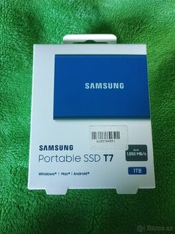 Nový SSD Samsung T7 1TB