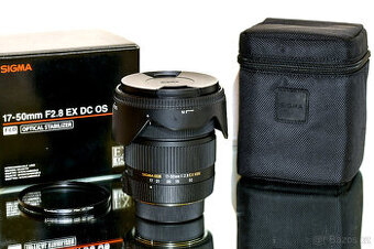 Nikon Sigma 17-50 mm f/2,8 EX DC OS HSM TOP STAV