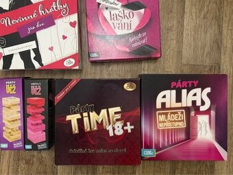 Párty alias mládeži nepřístupno desková hra