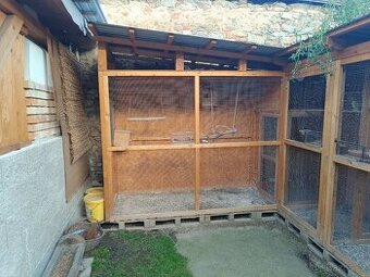 Voliéra pro papoušky