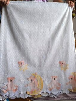Dětská záclona medvídek 180x250