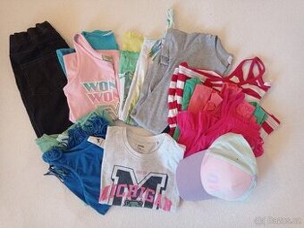 Balíček dívčího oblečení č.5, vel. 134-140