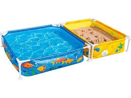 NOVÝ BAZÉN S PÍSKOVIŠTĚM BESTWAY 213 x 122 x 30,5 cm PC/1599