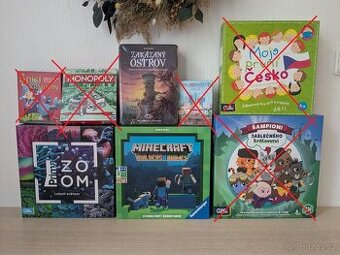 Prodám deskové hry