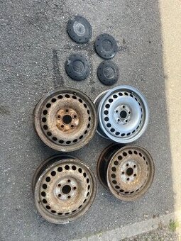 Transportér T5 Disky plechové  R16 s Pokličkami