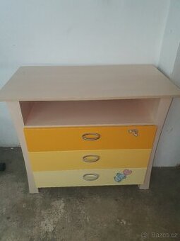 Komoda do dětského pokoje