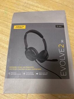 Prodam sluchátka Jabra GN , evolve 2 30
