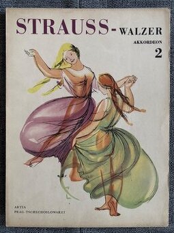 Noty akordeon - harmonika: STRAUSS - Walzer Akkordeon II