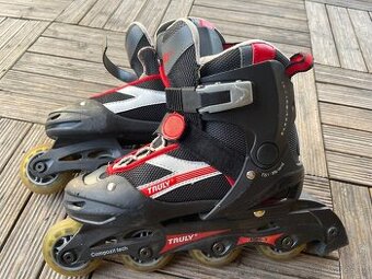 Kolečkové brusle - in line