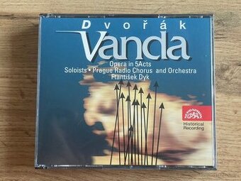 CD Antonín Dvořák – Vanda (2CD, Supraphon, opera)