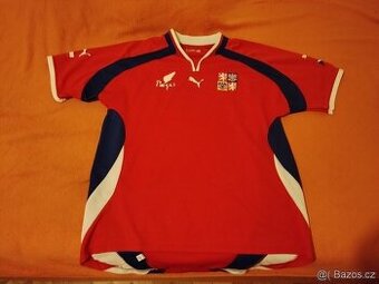 Fotbalový dres reprezentace z období 2000-2002