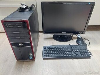 PC sestava HP Pavilion HPE-420fr včetně monitoru Samsung