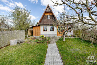 Prodej zděné chaty po rekonstrukci, pozemek 487 m² – Veselí 