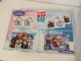 Hra a puzzle Ledové království 4+
