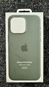 Nový originální silikonový kryt na iPhone 15 Pro Max