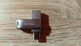 SanDisk flešdisk USB-C/A, 3O GB