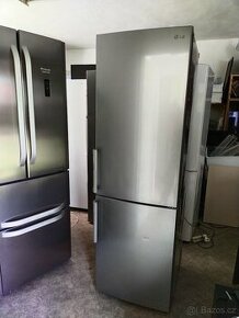 Prodám plně funkční stříbrnou lednici LG výška 180 cm-DOVEZU