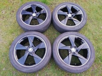 alu Škoda Scala letní 205/50/17, alu orig Škoda Volans 17"