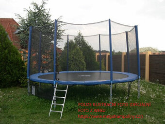 Megatrampolína XXL 4,3 m set s příslušenstvím