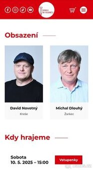 2 vstupenky za cenu 1 - Divadlo Na Fidlovačce