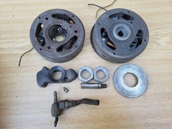 Magnetická zapalování a palivový kohout, travní sekačka Vari