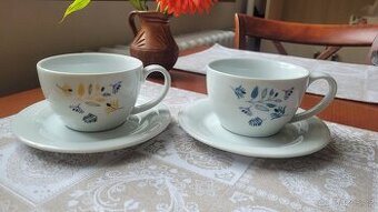 Porcelánový šálek s podšálkem Thun