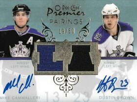 AUTO patch karta Brown/Cammalleri 07-08 OPC Premier Pairings - 1