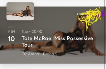 Tate McRae 10.6. O2 U podia