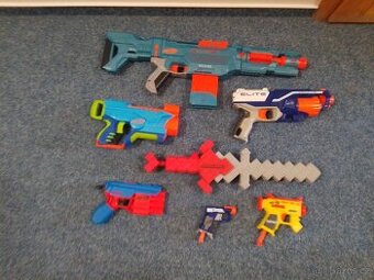 Nerf pistole a náboje