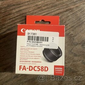 Canon PowerShot G15 adapter na filtr FA-DC58D - 1