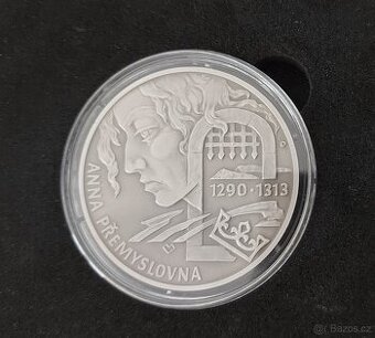 Stříbrná mince - Slavné nevěsty - Anna Přemyslovna