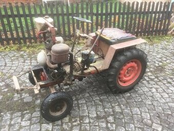 Traktor - Malotraktor domácí výroby