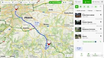 u Čerčan, prodej pozemku 1000m2 až 1500m2