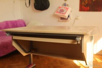 Psací stůl, dětský, naklápěcí, rostoucí