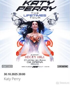 Katy Perry VIP vstupenky