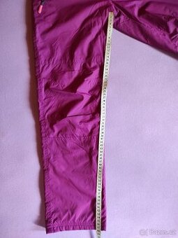 Vyteplené šusťákové kalhoty