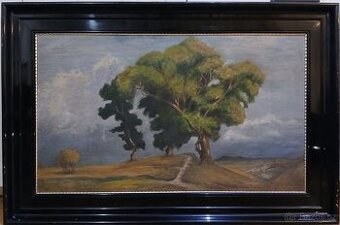 Velký obraz - Krajina - Olejomalba